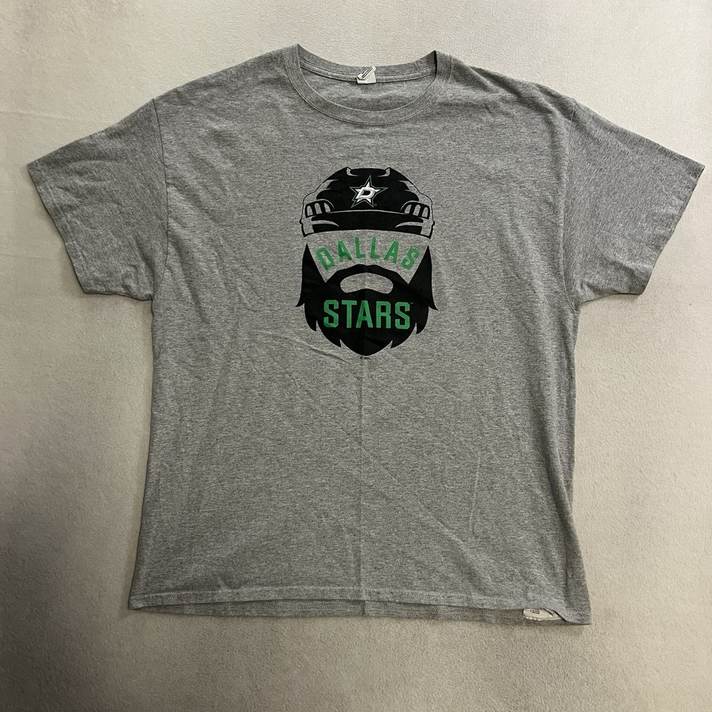 NHL Dallas Stars T-shirt Men's Size XL Gray Hockey Short Sleeve Graphic Tee